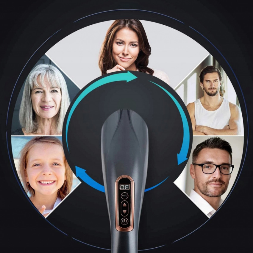 praktičen brezžični ročni masažer